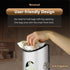 Grocery Plastic Bag Holder for Kitchen Trash Bag, Easy Wall Mount Bag Saver, Bevansol Storage Dispenser Medium, Smudge