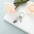 shajwo Cremation Jewelry Keychain, 18 Wheeler Semi Truck Urn for Ashes, Memorial Pendant for Men Women
