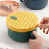 Microwave Ramen Bowl Ramen Cooker with Handles Noodle Bowls with Lid and Chopsticks Dishwasher Safe for Home Office College Dorm Room(Yellow & Green) by YCXXKJ