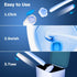 Tirmen Set 24 2X (2 Sets, Disposable Toilet Brush: Toilet Bowl Brush and Holder with Wand Refills, Upgraded Handle