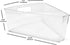 2 Pack Kitchen Spaces Lazy Susan Deep Organizer Bins, Corner Cabinet Turntable Shelf Storage for Kitchen and Pantry