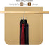 ZEDODIER Belt Hanger, Rotatable Rack with 24 Storage Capacity, Hanging Holder for Belt, Scarf, Silver
