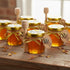 Ahhute 20 Pack 1.5oz Honey Jar, Mini Honey Jars with Dipper, Glass Honey Pot Baby Shower Favors, Party Favors & Wedding