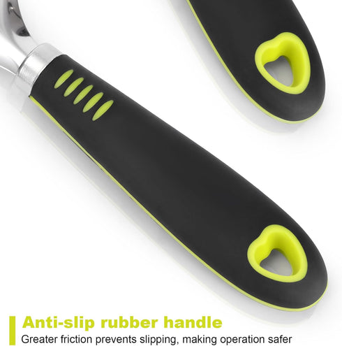 High Grade Stainless Steel Pasta Roller and Cutter - Noodle Cutter with Non-slip Comfort Handle for Kitchen