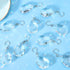 10pcs 38mm Crystal Suncatcher, Hanging Clear Teardrops Crystals Chandelier Parts Prisms Pendants with Hook for Windows
