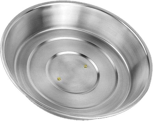 ZBXFCSH 12 Inch Round Stainless Steel Griddle Cover - Cheese Melting Dome and Steaming Cover for Cooking
