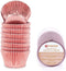 Gifbera Jumbo Metallic Rose Gold Foil Cupcake Liners, 160-Count