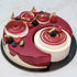 3D Moon Shape Silicone Cake Mold, Crescent Moonlight Sonata Mousse Cake Pan for Baking