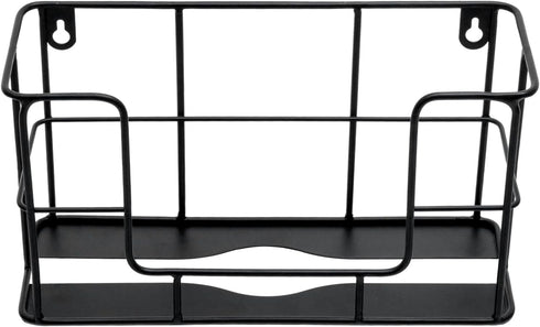 MyGift Wall Mounted Paper Towel Holder - Bathroom Folded Paper Towel Dispenser & Napkin Holder