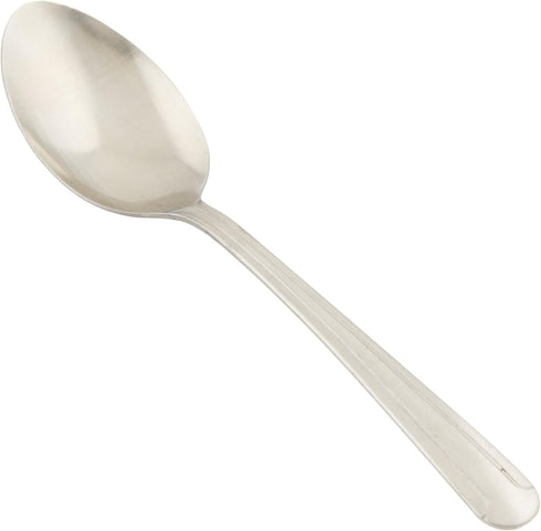 Winco 24-Piece Silver Teaspoon Set, 18-0 Stainless Steel