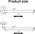 HouseAid Industrial Pipe Paper Towel Holder for Kitchen, Vintage Style Heavy Duty DIY Rustic Paper Towel Rack, Wall