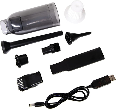 Strong Handheld Mini Portable Car Vacuum Cleaner & Blower, 2 in 1 with HEPA Filter, Lightweight Design