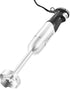 Elite Gourmet EHB1062 Immersion Hand Blender, 500 Watts, Variable Speed, Stainless Steel Blades for Sauces, Soup