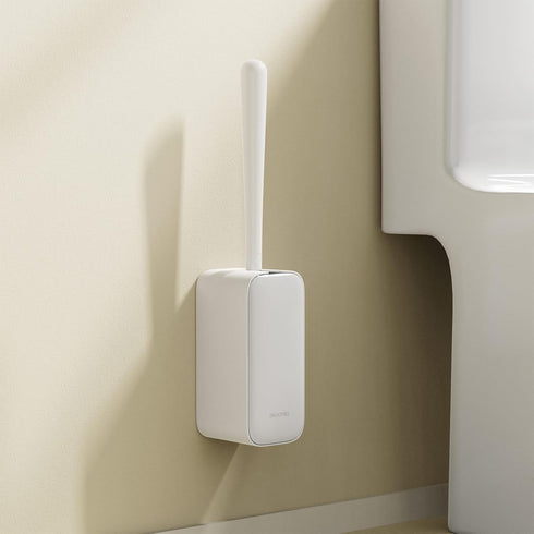 Diveotree 1pack) Toilet Cleaner Brush, Toilet Brush and Holder for Dead Corner Cleaning, Wall Mounted Toilet Bowl Brush