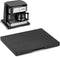 Appliance Slider, Wooden Sliding Tray for Coffee Maker, Kitchen Caddy Rolling Tray, Classic Black