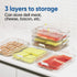 Moryimi Deli Meat Container for Fridge Organizers and Storage, Lunch Meat Container for Refrigerator Organizing, Deli