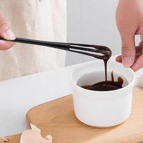 8 PCS Multifunctional Mini Whisk Set - Small Whisks and Mini Spoon for Cooking, Baking, Blending