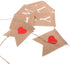 Family Banner Burlap Bunting - Family Reunion Sign & Photo Booth Props for Adoption & Reunion Party Decorations