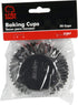 Chef Craft Classic Cupcake Liners, 50 count, Black by Chef Craft