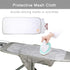 Dalykate 15x54 Ironing Board Cover and Pad - Elastic Edge, Scorch and Stain Resistant Thick Padding with Fasteners