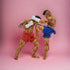 4 " Muay Thai Hak KOR Erawan 3D Resin Fridge Magnet - Break The Elephant s Neck Basic Movement Souvenir