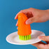 RADESCOO Carrot Vegetable Brush - Premium Vegetable Brush Scrubber for Food, Potatoes, Carrots and Fruits, Effective
