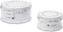 KitchenArt Adjust-A-Burger Press Set, 2-Piece, Plastic, White
