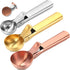 Skylety 3 Pcs Ice Cream Scoops with Trigger Multiple Size Ice Cream