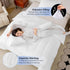 Set Set Kids Excavator Comforter Full, Cartoon Equipment Trucks Bedding for Boys Girls Children, Dinosaur Duvet Insert