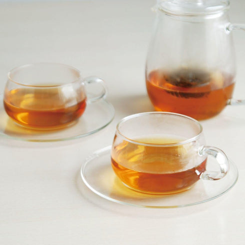 KINTO 8292 UNITEA Cup, 19.7 fl oz (550 ml), Heat-resistant Glass, Gift
