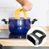 2 Pcs Pot Short Side Handles Replacement, Metal Pressure Pan Handle Ear for Home Kitchen Cookware