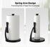 Countertop, VEHHE Paper Towel Holder Black Paper Towel Holder with Spring Activated Arm and Damping Effect, Simply Tear