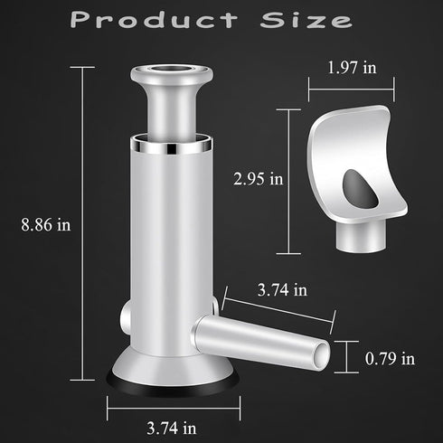 2 1 Commercial 2 Sausage Stuffer Meatball Maker - in Vertical Sausage Maker Machine Sausage Making Kit - Homemade