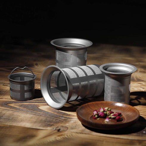 Lixada Titanium Mesh Tea Infuser Basket for Teapot, Kettle, or Cup