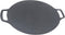 Portable 13.4 IN Korean BBQ Grill Pan - Non-Stick Aluminum Round Stove Top Grill for Indoor Outdoor