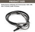 SH502 Drain and Door Heater Wire Replacement for Supco Refrigerator, Automatic Defrosting for Samsung Refrigerators,