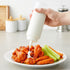 Nozzle 8-Ounce, Set 2 HIC Kitchen Refillable Squeeze Bottles with Caps, Clear, BPA Free