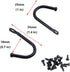 Antrader Early American Single Iron Hooks, Decorative Colonial Wall Key Coat Hanger, Pack of 10