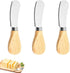 IJPDDRXYN Cheese Spreader Knives Set, Butter Knife Spreader Set of 3, Stainless Steel