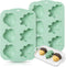 Silicone Cake Baking Pan, 2 Pack Pinecone Leaf Chocolate Mold DIY, 2Pcs/6-Cavity for Cake Muffin Ice Decoration