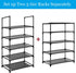 Easyhouse 10 Closet, 18-22 Tier Metal Shoe Rack for Entryway, Bedroom, Narrow Tall Shelf Organizer for Space Saving