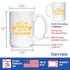 Life is Better with Chickens - Large 15oz White Ceramic Mug - Funny Chicken Themed Decor & Mama Hen Gifts