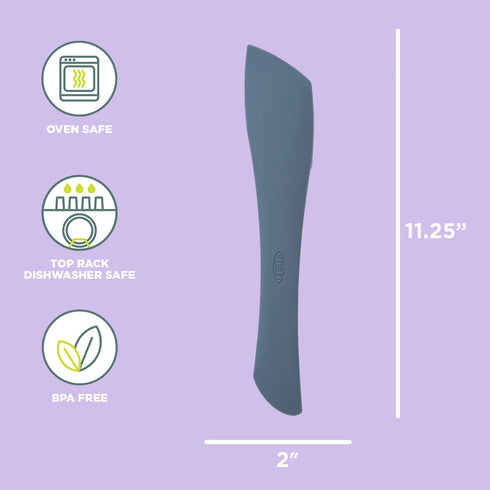 Chef'n Switchit Double Sided Spatula, Small, Vintage Indigo
