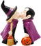 Pacific Giftware Halloween Pumpkin Salt & Pepper Shakers, Witch Couple Design