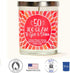 Too Glam to Give A Damn | Citrus Peach | Luxury Scented Soy Candle | 10 Oz Jar | Made in The USA