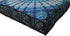 24" 24" INDIAN CRAFT CASTLE Blue Peacock Mandala Barmeri Large Floor Pillow Cover Cushion Meditation Seating Ottoman