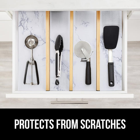 Countertops, 11.8 20 GORILLA GRIP Peel and Stick Paper, Removable Cover for Books, Shelves, Drawers, Cabinets