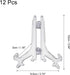 uxcell 4" Acrylic Plate Stands, 12Pcs Display Easels for Card Holders, Photo Frames