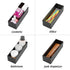 Black Bamboo Drawer Organizer - Multi-Use Silverware & Utensil Holder for Kitchen, Bathroom, Office, Jewelry (9"3"2.5")