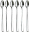 Iced Tea Spoons Mixing Spoons, 18/10 Stainless Steel Stirring Spoon Set of 6 Pieces - 7.9 Inch